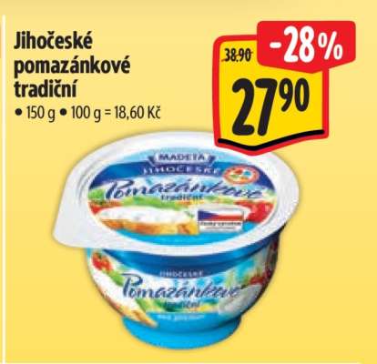 Jihočeské Pomazánkové tradiční