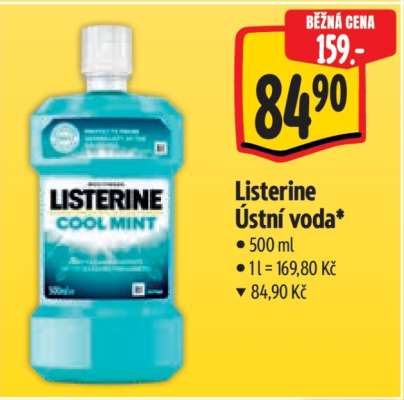 Listerine ústní voda