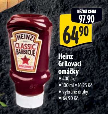 Heinz Grilovací omáčky