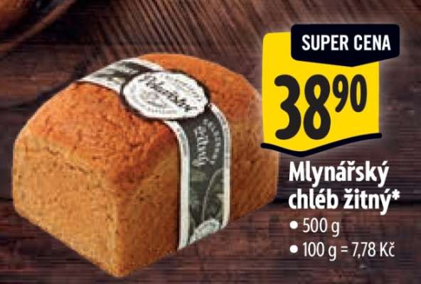 Mlynářský chléb žitný