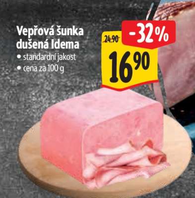 Vepřová šunka dušená Idema