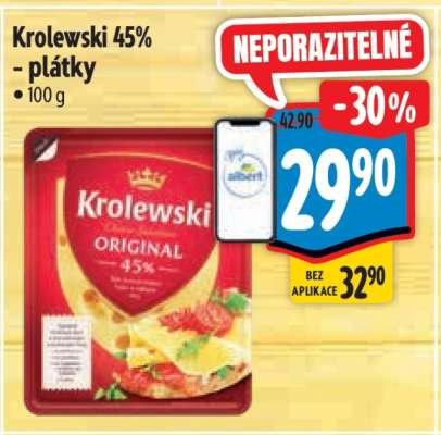 Krolewski 45% plátky