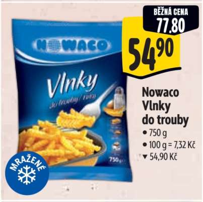 Nowaco Vlnky do trouby