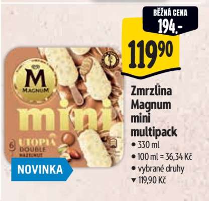 Zmrzlina Magnum mini multipack