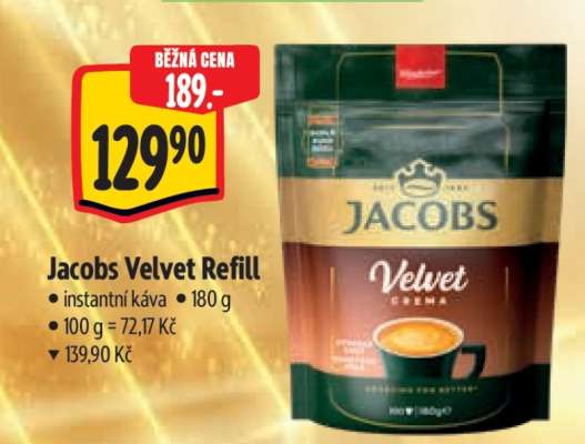 Jacobs Velvet refill