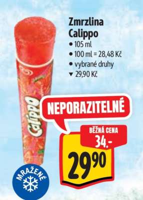 Zmrzlina Calippo