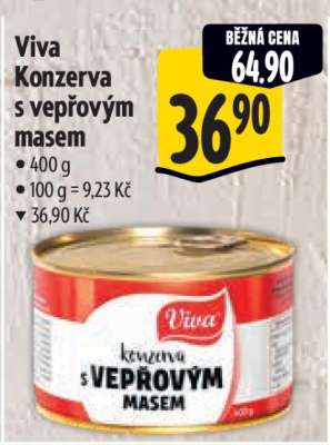 Viva Konzerva s vepřovým masem