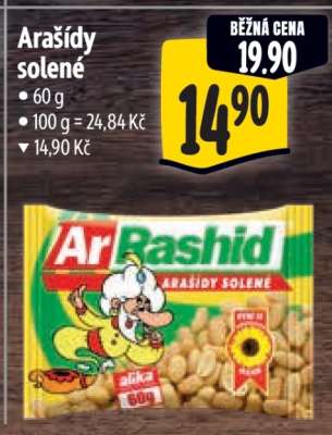 ARAŠÍDY SOLENÉ