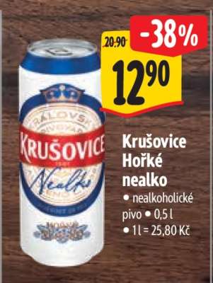 Krušovice Hořké nealko