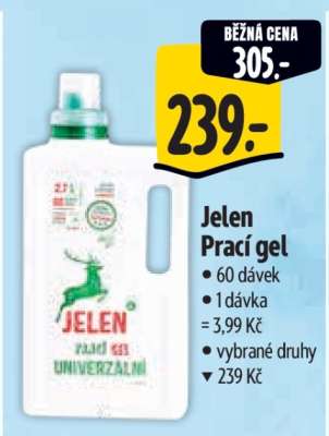 Jelen prací gel