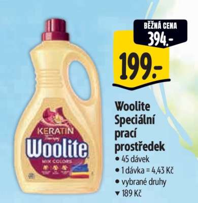 Woolite speciální prací prostředek