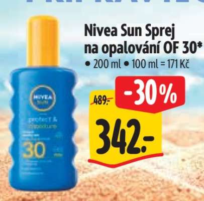 Nivea Sun Sprej na opalování OF 30