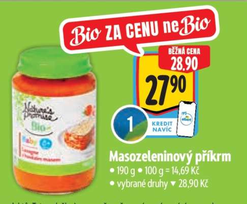 Masozeleninový příkrm