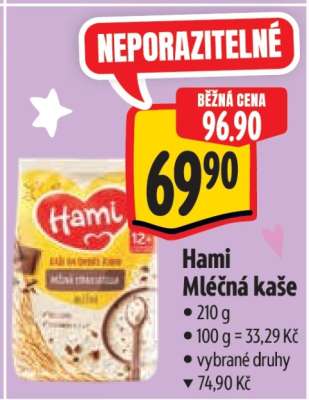 Hami Mléčná kaše
