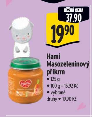 Hami masozeleninový příkrm