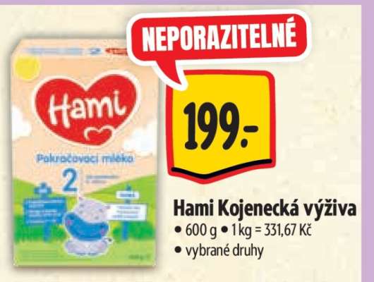 Hami kojenecká výživa