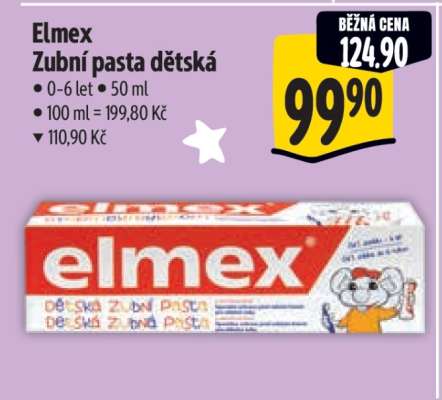 Elmex Zubní pasta dětská
