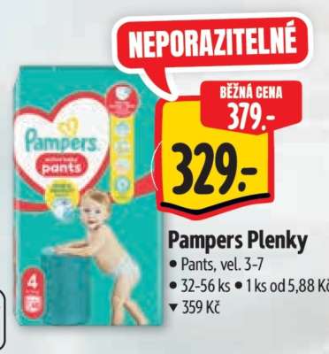 Pampers Plenky
