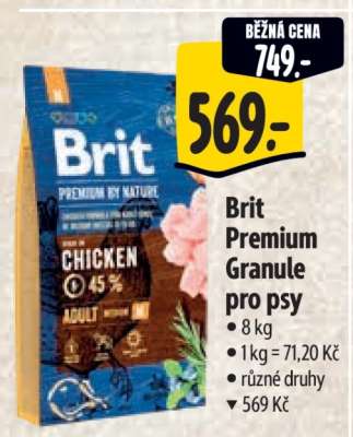 Brit Premium Granule pro psy