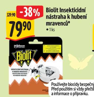 Biolit Insekticidní nástraha k hubení mravenců