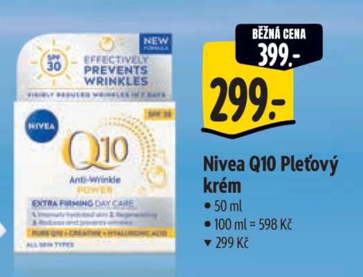 Nivea Q10 Pleťový krém