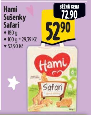 Hami sušenky Safari