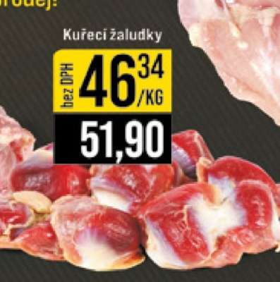 Kuřecí žaludky