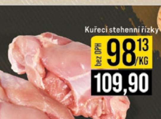 Kuřecí stehenní řízky