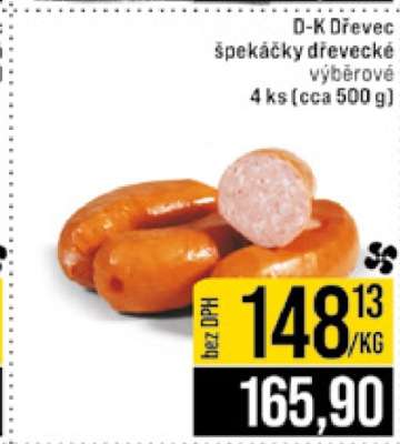 D-K Dřevěc špekáčky dřevěcké výběrové