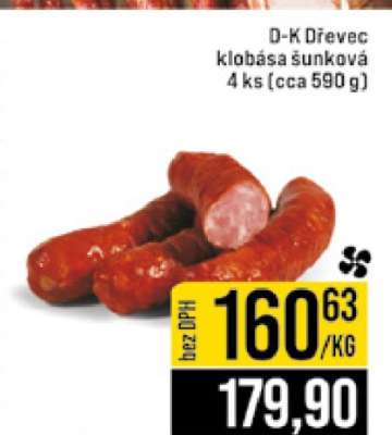 D-K Dřevec klobása šunková