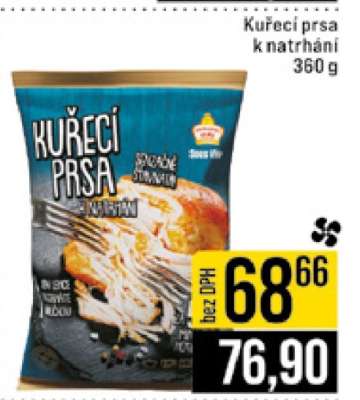 Kuřecí prsa k natrhání
