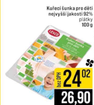 Kuřecí šunka pro děti