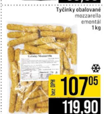 Tyčinky obalované