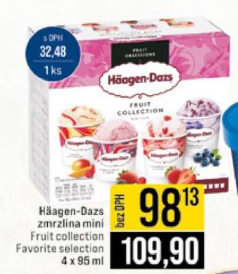 Häagen-Dazs zmrzlina mini
