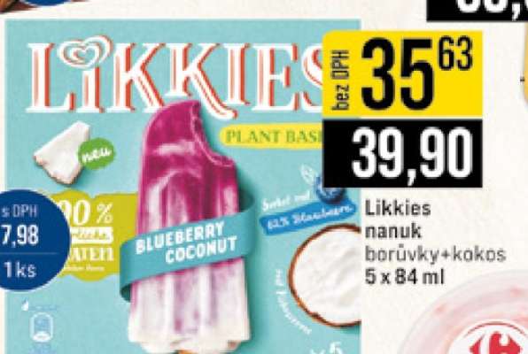 Likkies nanuk borůvky+kokos