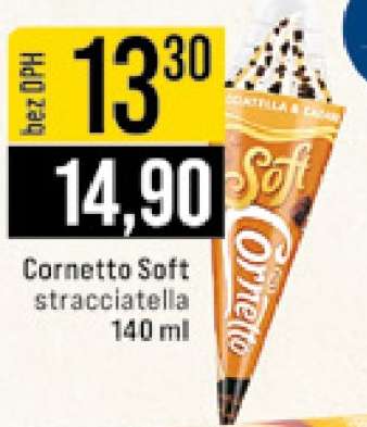 Cornetto Soft stracciatella 140 ml
