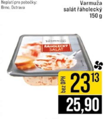 Varmuža salát řáholecký