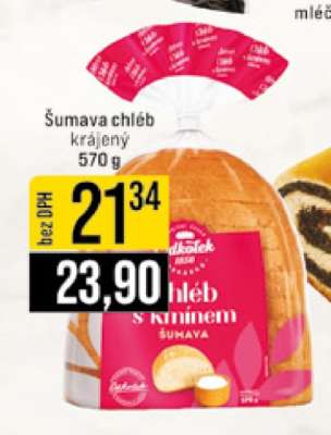 Šumava chléb krájený