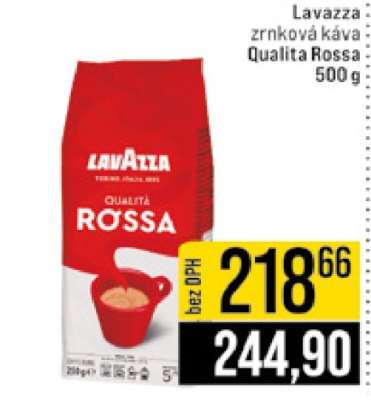Lavazza zrnková káva