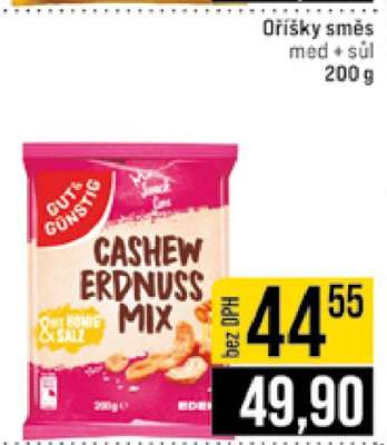 Oříšky směs
