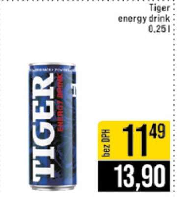 Tiger Energy drink