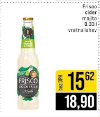 Frisco cider mojito