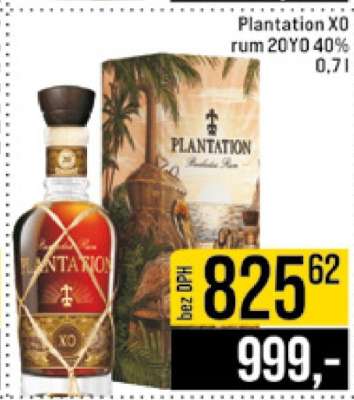 Plantation XO