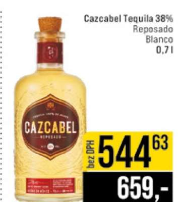Cazcabel Tequila 38%