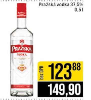Pražská Vodka 37,5 %