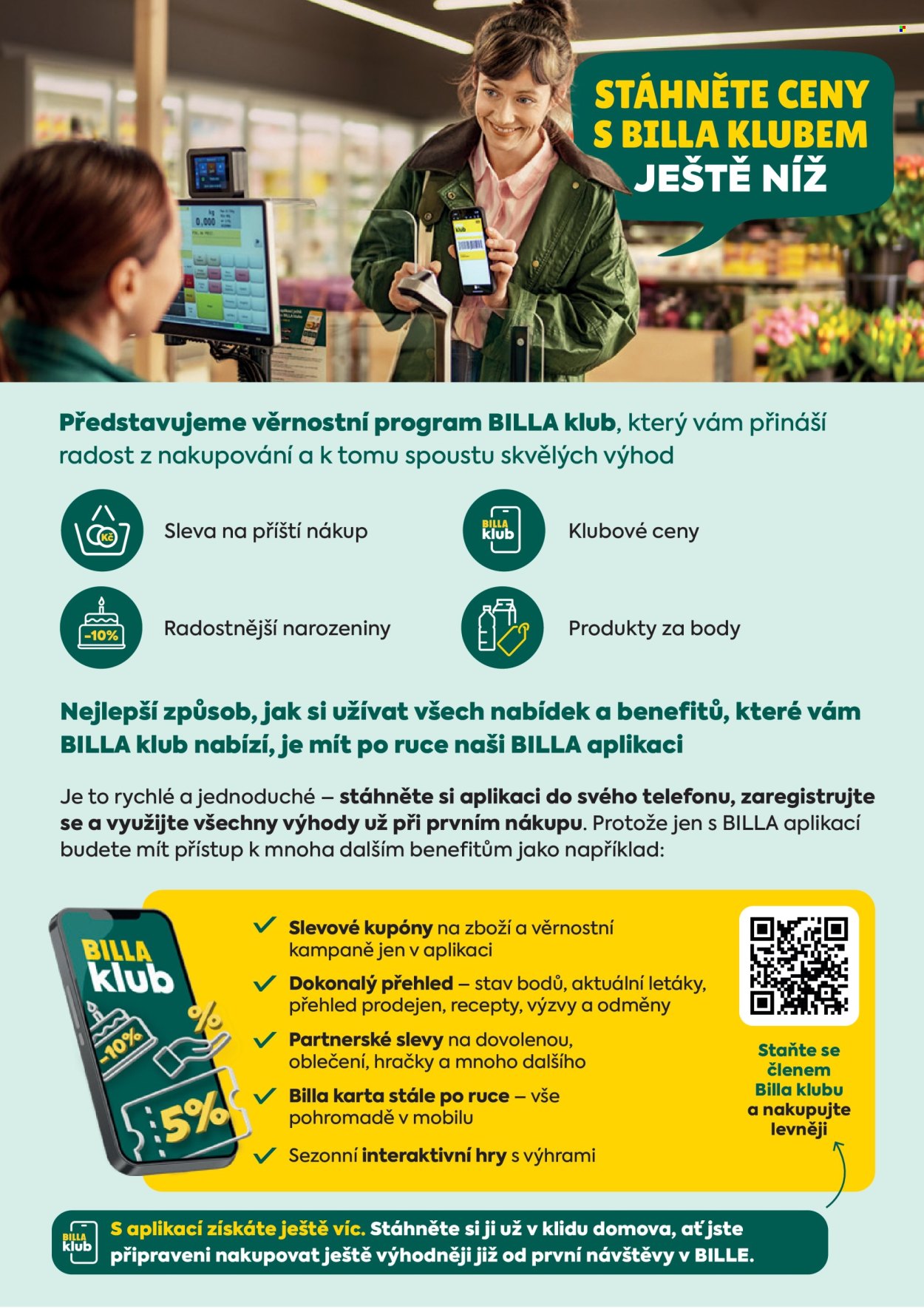 Leták BILLA - 15.5.2025 - 27.5.2025. Strana 1