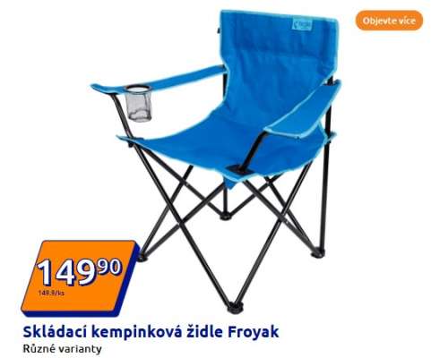Skládací kempinková židle Froyak