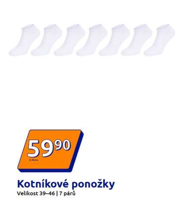 KOTNÍKOVÉ PONOŽKY*