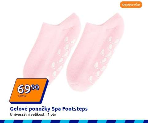 Gelové ponožky Spa Footsteps