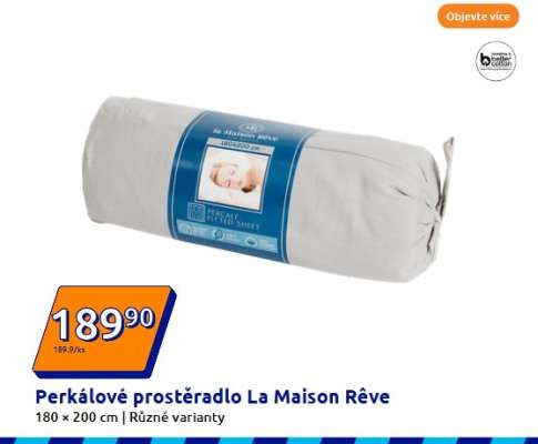 Perkálové prostěradlo La Maison Rêve